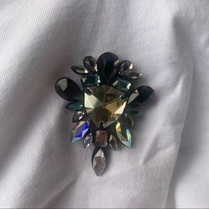 Swarovski Crystal Brooch Pin